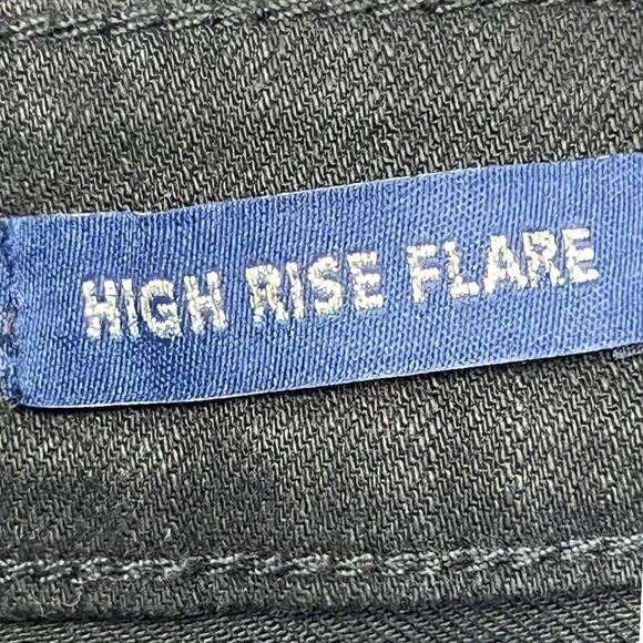 Scoop Pants Black NEW‎ High Rise Flare Leg Opening Women Size 16 - Picture 10 of 16